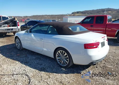 2011 Audi A5 2.0T Premium from USA, damaged, VIN WAUJFAFH2BN006035